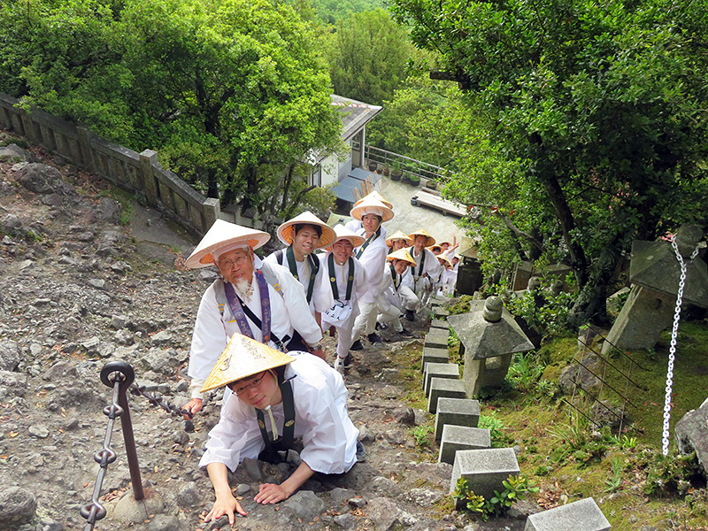 小豆島でのお遍路研修