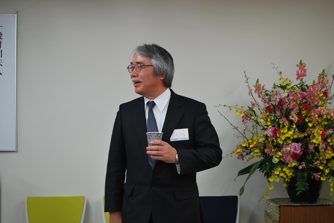 小川評議員の乾杯あいさつ