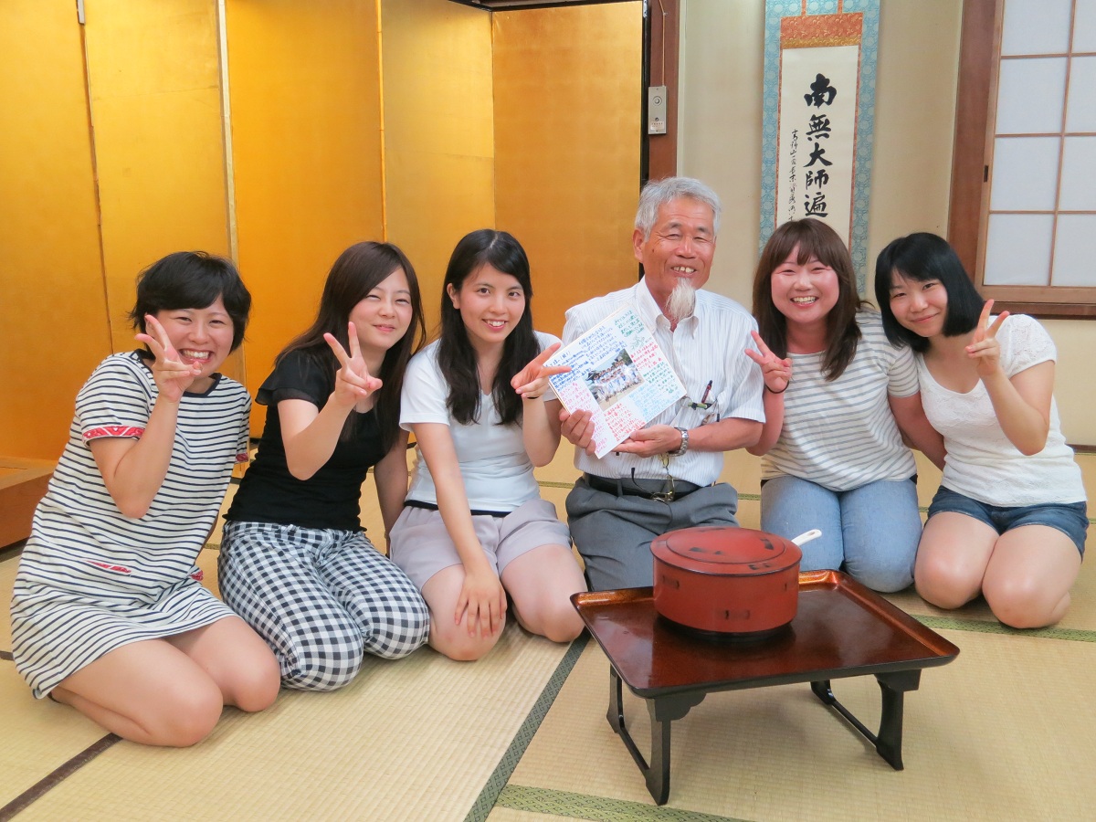 森下氏&遍路女子 森下氏&遍路女子