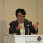 塾生への思いを語る塾長