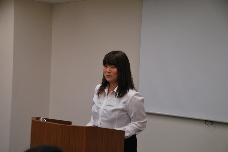 第1期奨学生の今井田さん