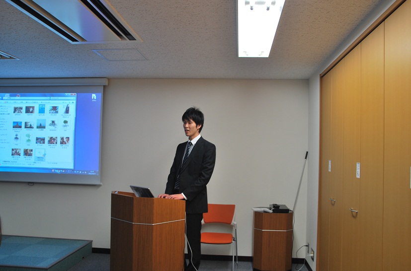 第1期奨学生の東出君