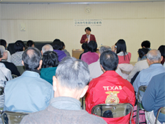 「人生は、まさかの坂もある」と語る塾長