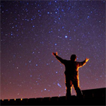 星空を見上げる：いいことも悪いことも受け入れる