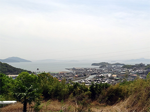最後の札所、第56番行者堂からの風景。絶景でした！