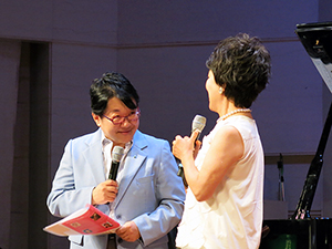 伊藤君子さんと仲野塾長