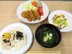 本日のセミナー前の食事