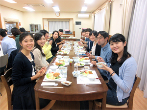 人間塾2015年度軽井沢夏合宿：心づくしのお食事