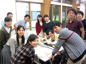 人間塾2015年度軽井沢夏合宿：セッションの合間に