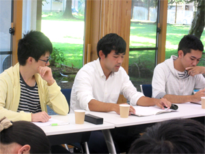 人間塾2015年度軽井沢夏合宿：自分の言葉を探す