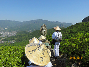 人間塾2016年度小豆島・遍路研修：碁石山からの絶景