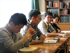 人間塾2016年度ヤングセミナー:思いを分かち合う