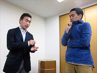 人間塾2017年度ヤングセミナー：先輩塾生とお話