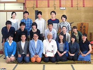 人間塾2017年度小豆島・遍路研修：森下さんを囲んで