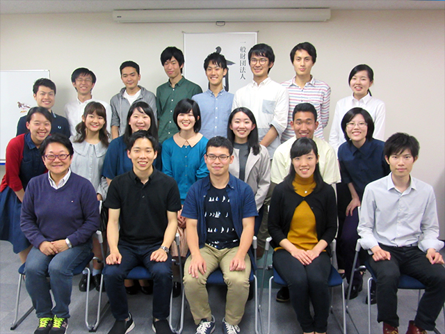 人間塾2017年度ヤングセミナー:修了生を囲んで