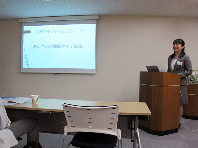 昨年の奨学金応募説明会の様子