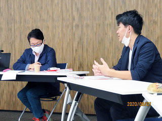 人間塾2020年度軽井沢合宿:塾長に想いをぶつける