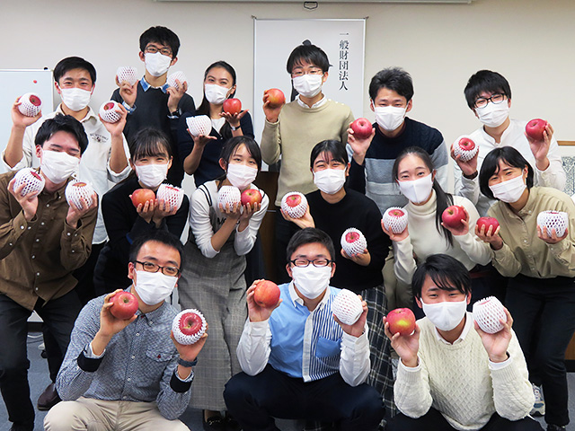 人間塾2020年度ヤングセミナー:プレゼントに感謝!