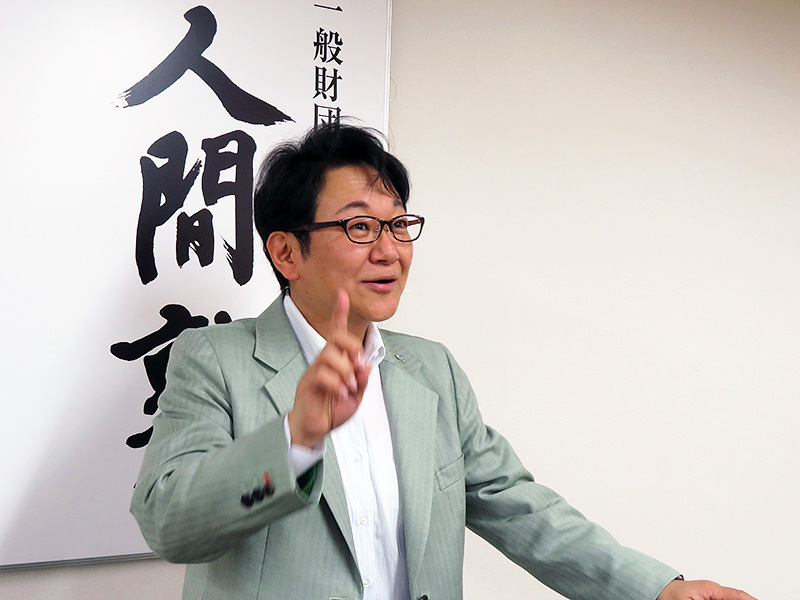 ヤングセミナーでの仲野塾長