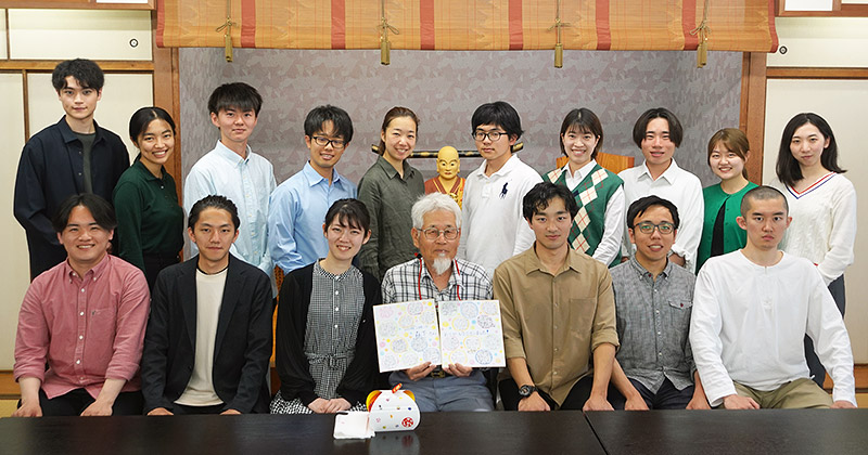 人間塾2023年度小豆島・遍路研修:森下さんを囲んで