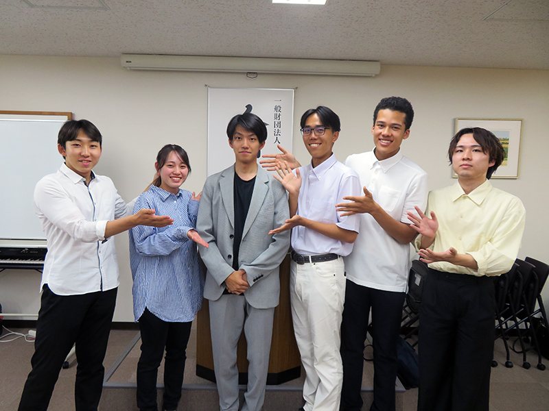 人間塾2024年度ヤングセミナー:13期生と修了生の橋沼君