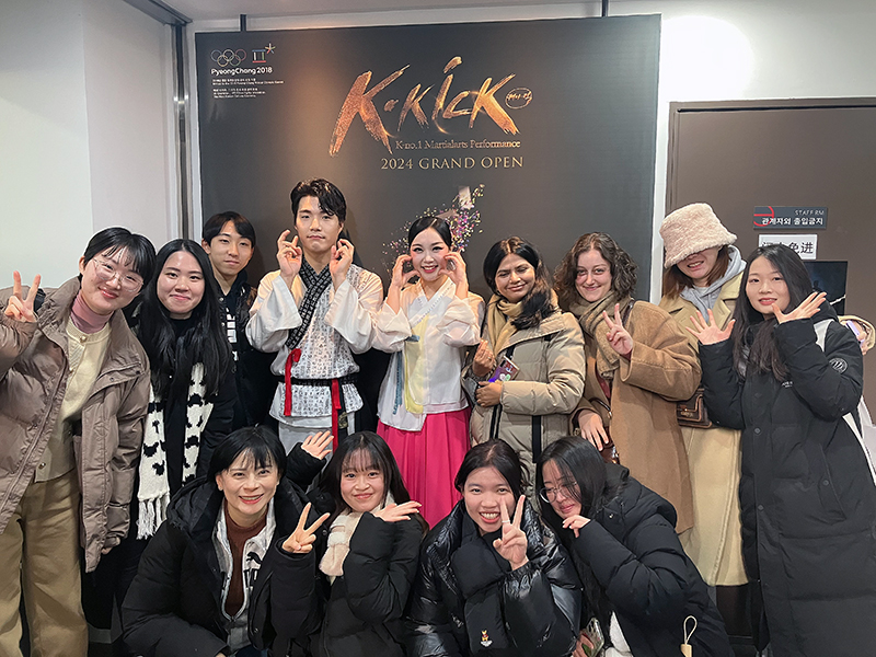 人間塾2024年度 韓国留学便り:K-KICKの皆さん