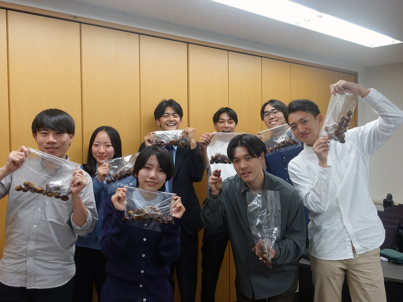 人間塾2025年度ヤングセミナー:栗のいただきもの